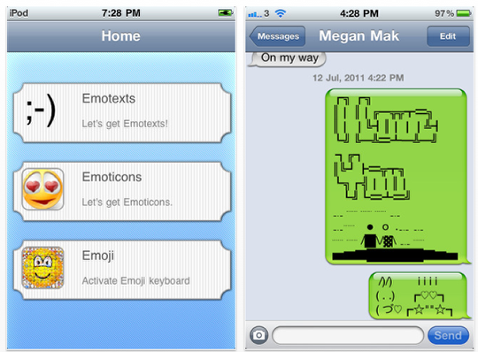 Emoji EmoTexts Emoticons: All-in-1 Text Messaging Tool