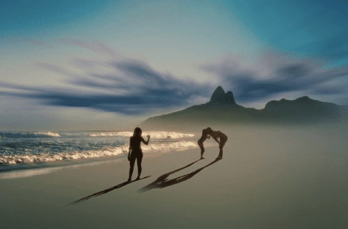 people on beach