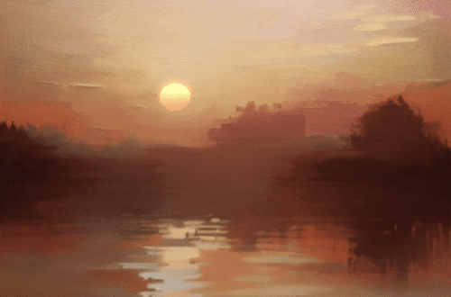 mobile sunset