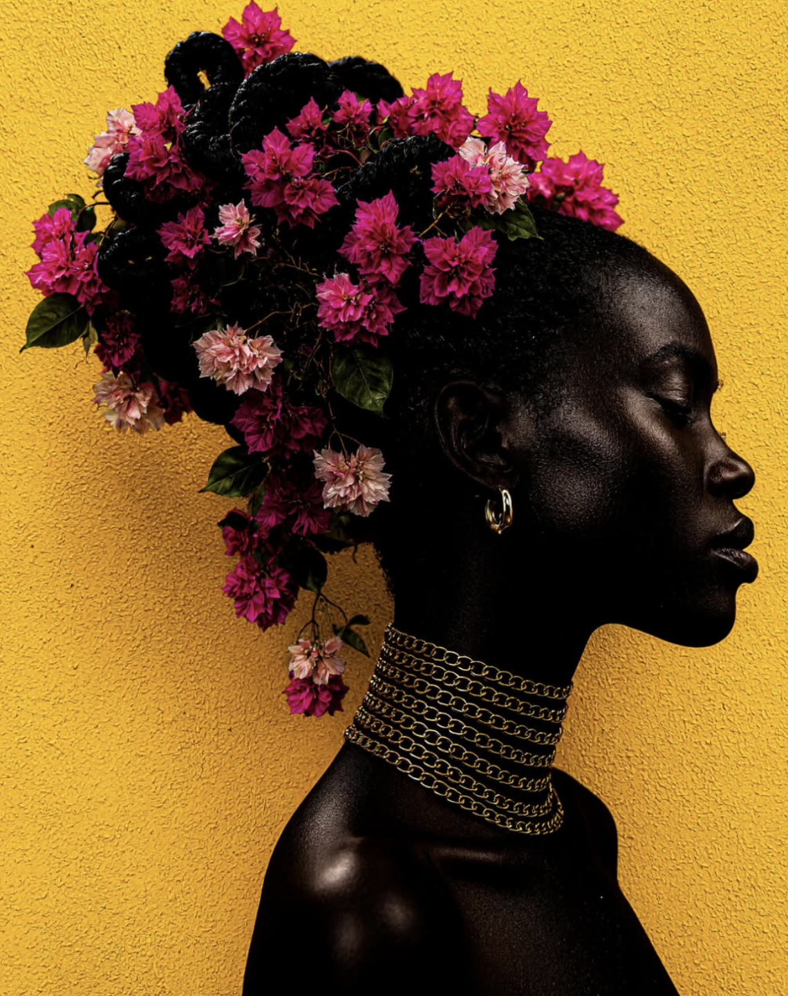black portrait
