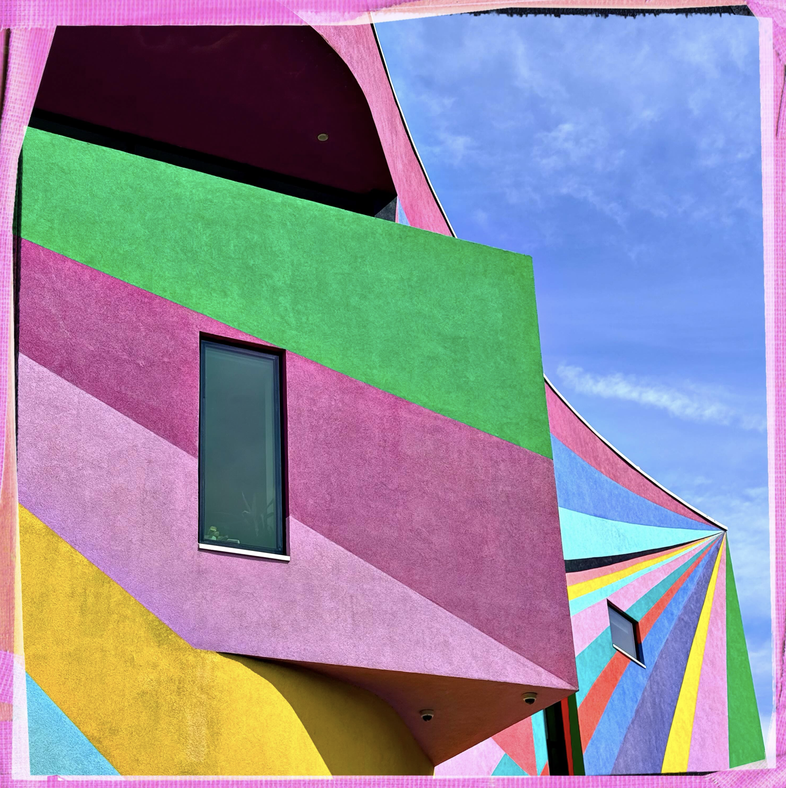 colourful house