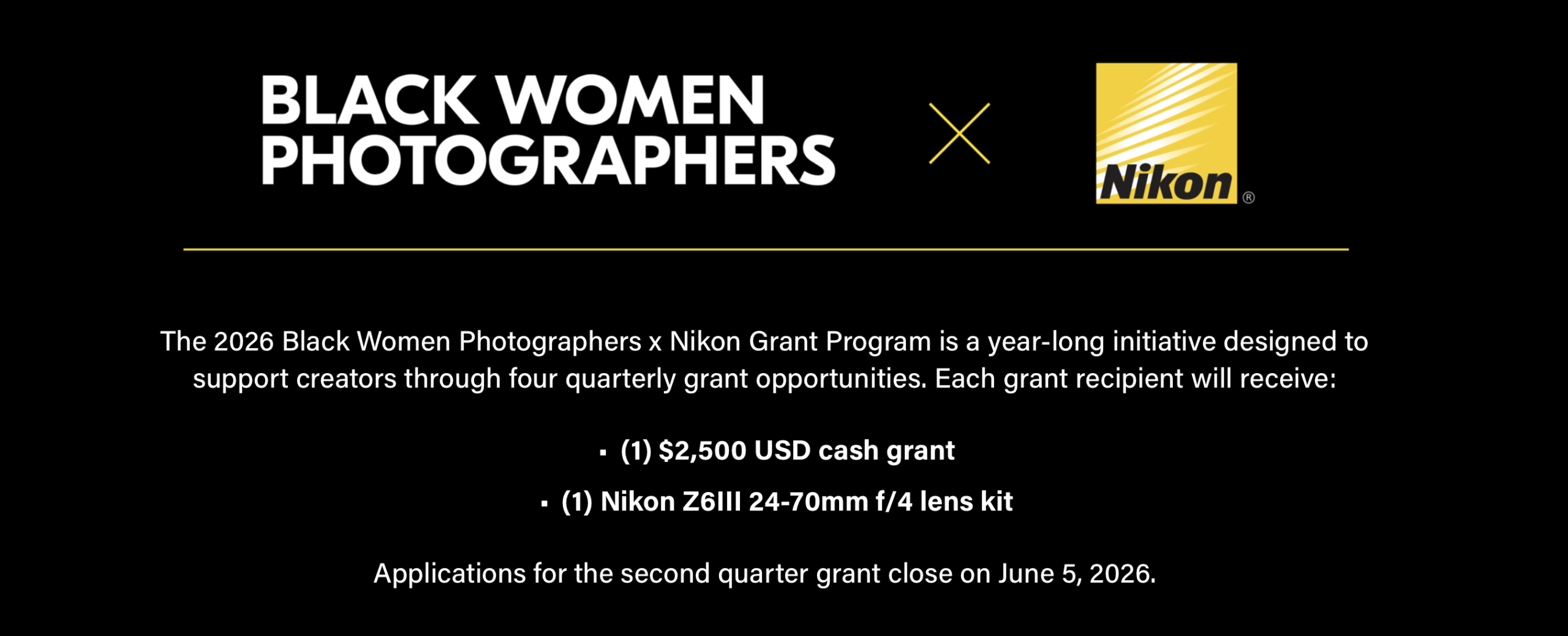 Black women photographers x Nikon