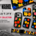 Header image for the Andy Warhol x CASETiFY Factory Collection showing Warhol's iconic Flowers designs across iPhone cases, an Apple Watch band and accessories arranged on a silver industrial backdrop inspired by the artist's legendary Silver Factory.
