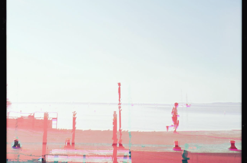 stylistic beach walking shhot