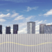 photograph of sky scrapers in Vienna