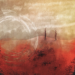 painterly image of two people silhouttes