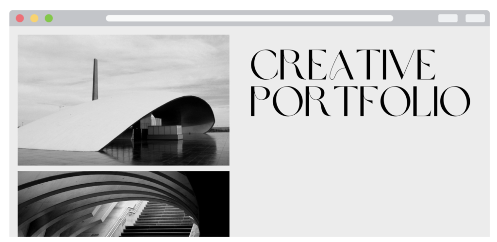image of creating a creative portfolio